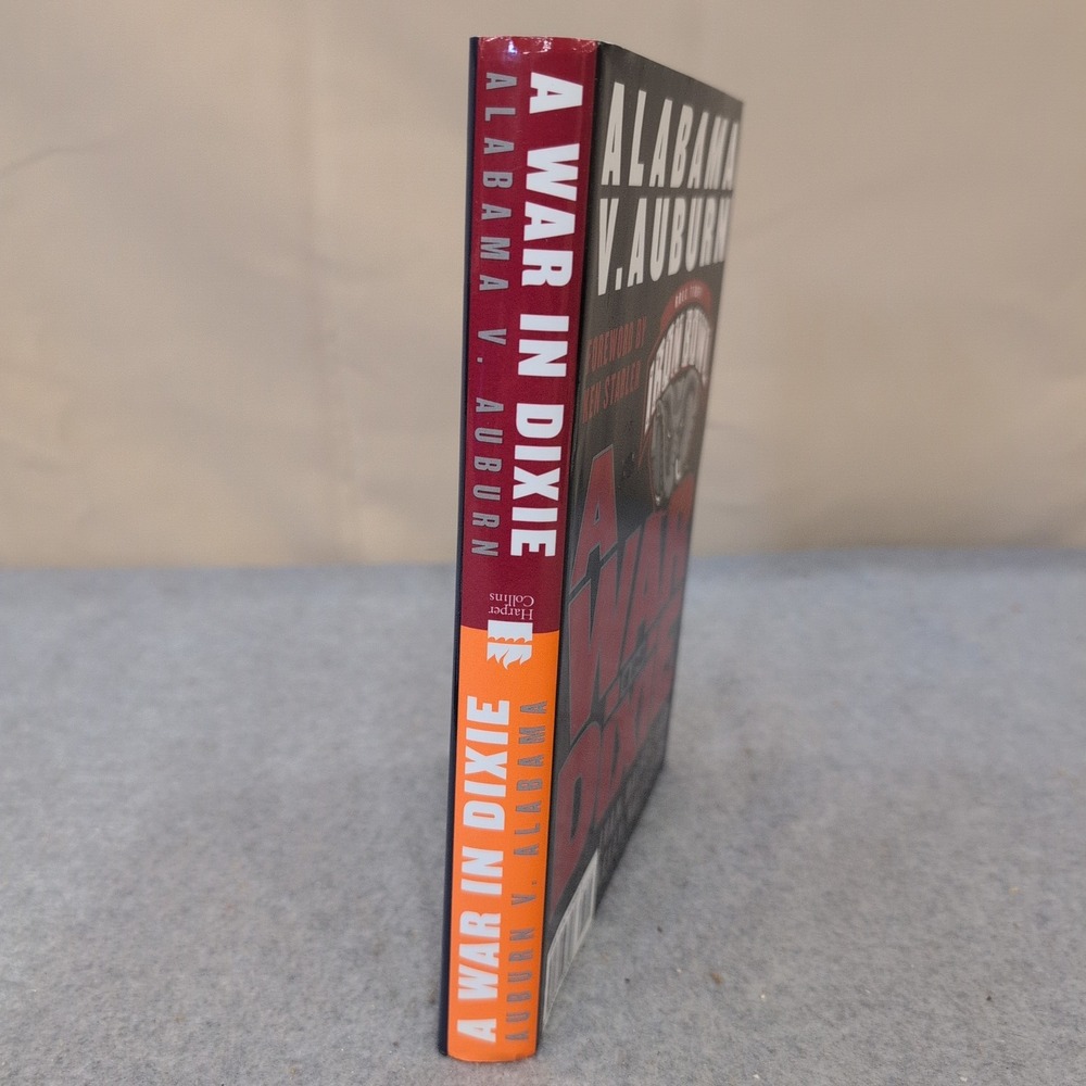 Alabama v Auburn A War in Dixie Iron Bowl Book Ivan Maisel First Edition 2001 - Picture 2 of 7